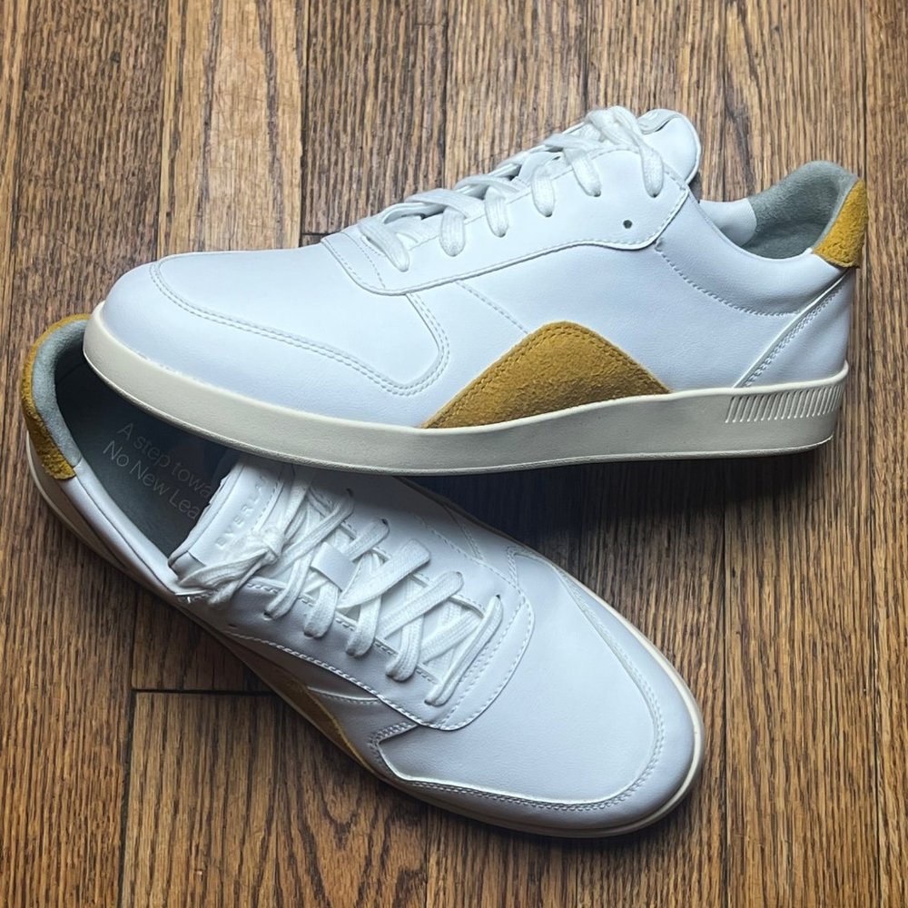 New Everlane The Re Leather Court Sneaker White mens 9 womens 11 - Picture 5 of 12